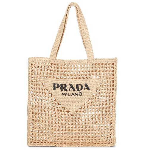 prada small wicker shoulder bag|prada raffia tote bag.